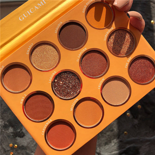 Sunset eye shadow palette