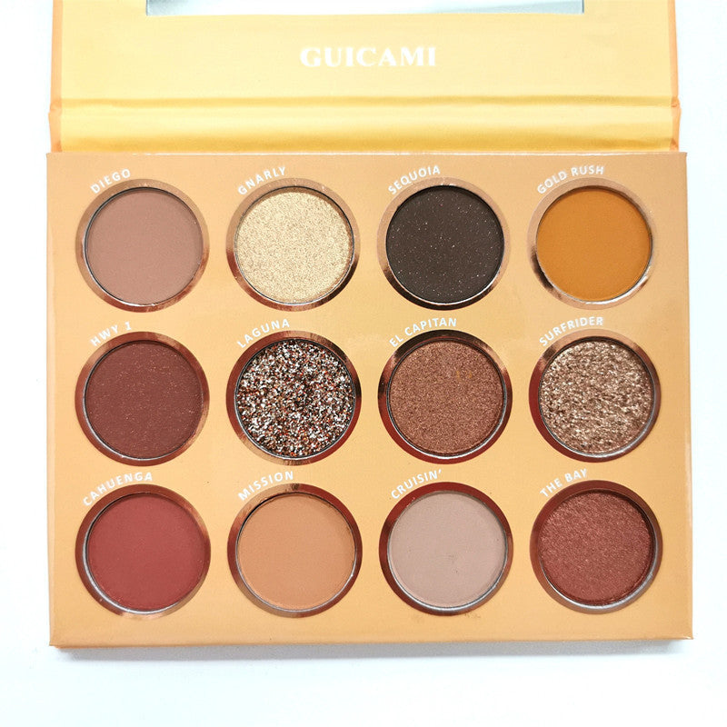 Sunset eye shadow palette