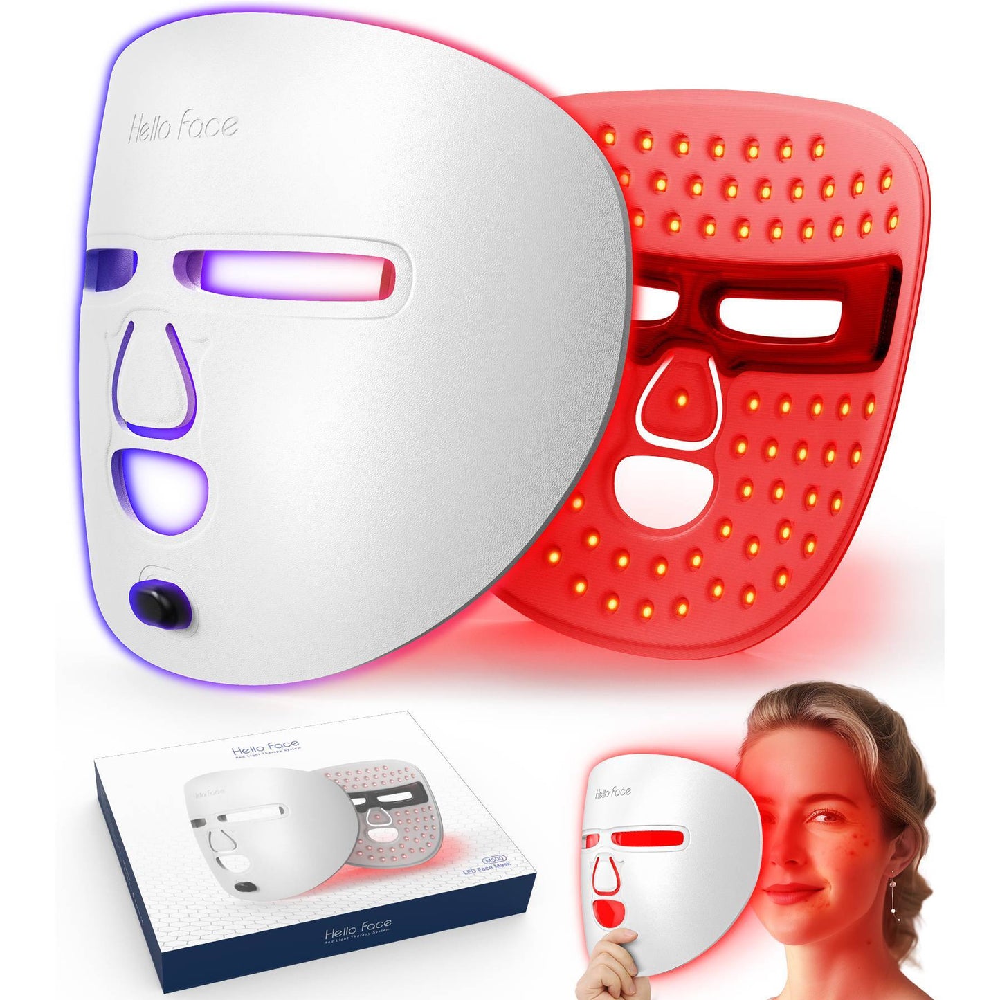 LED Red Light Therapy Mask.