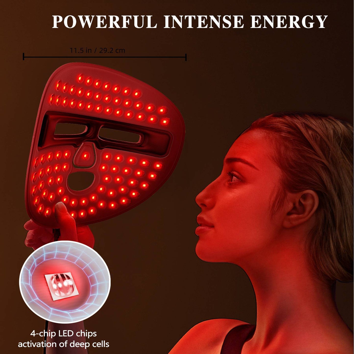 LED Red Light Therapy Mask.