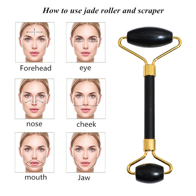 Jade Roller Facial Tool for Skin Care