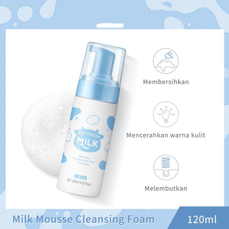Mousse Foam Milk Cleansing Pore Face Wash