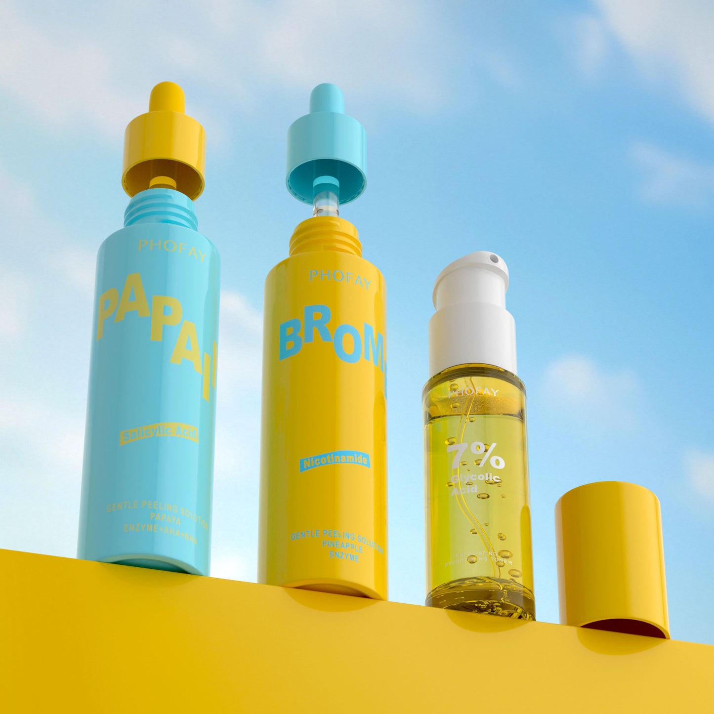 Pineapple Exfoliating facial cleanser