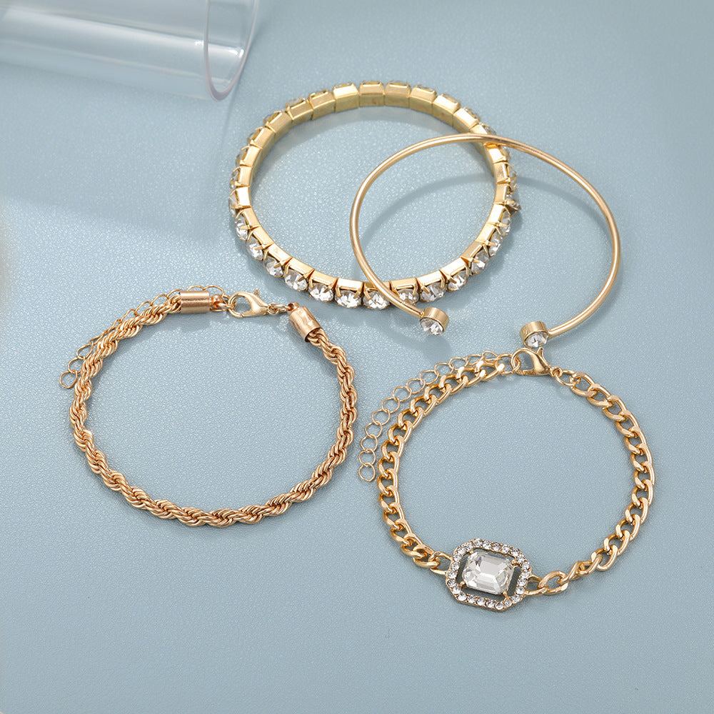4 Pcs Stack Bracelet