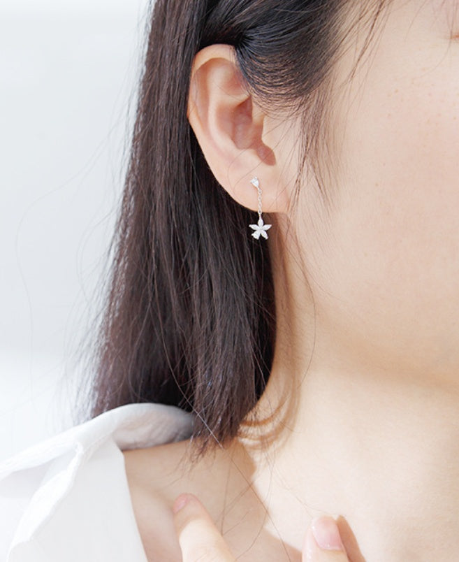 Flower earrings