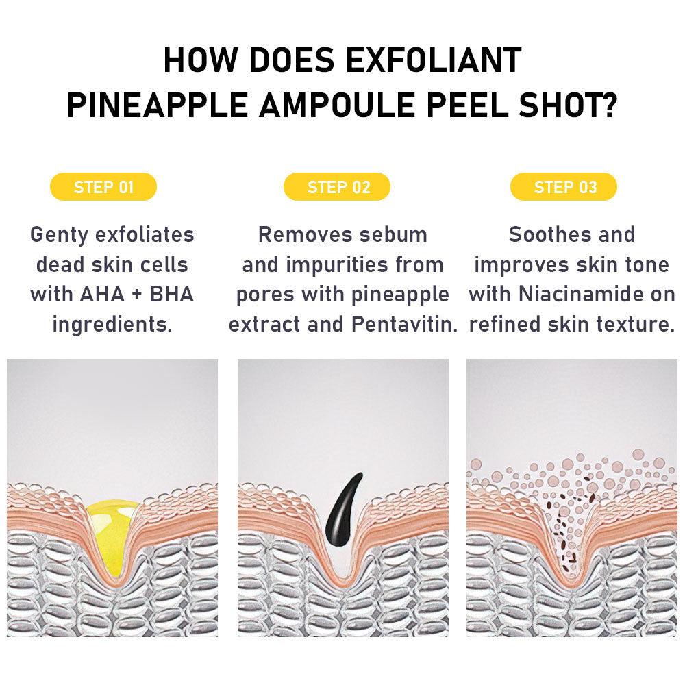 Pineapple Exfoliating facial cleanser