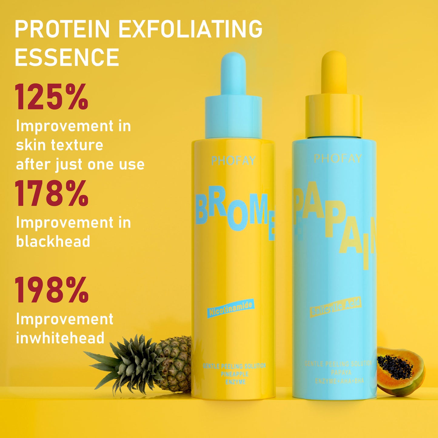 Pineapple Exfoliating facial cleanser