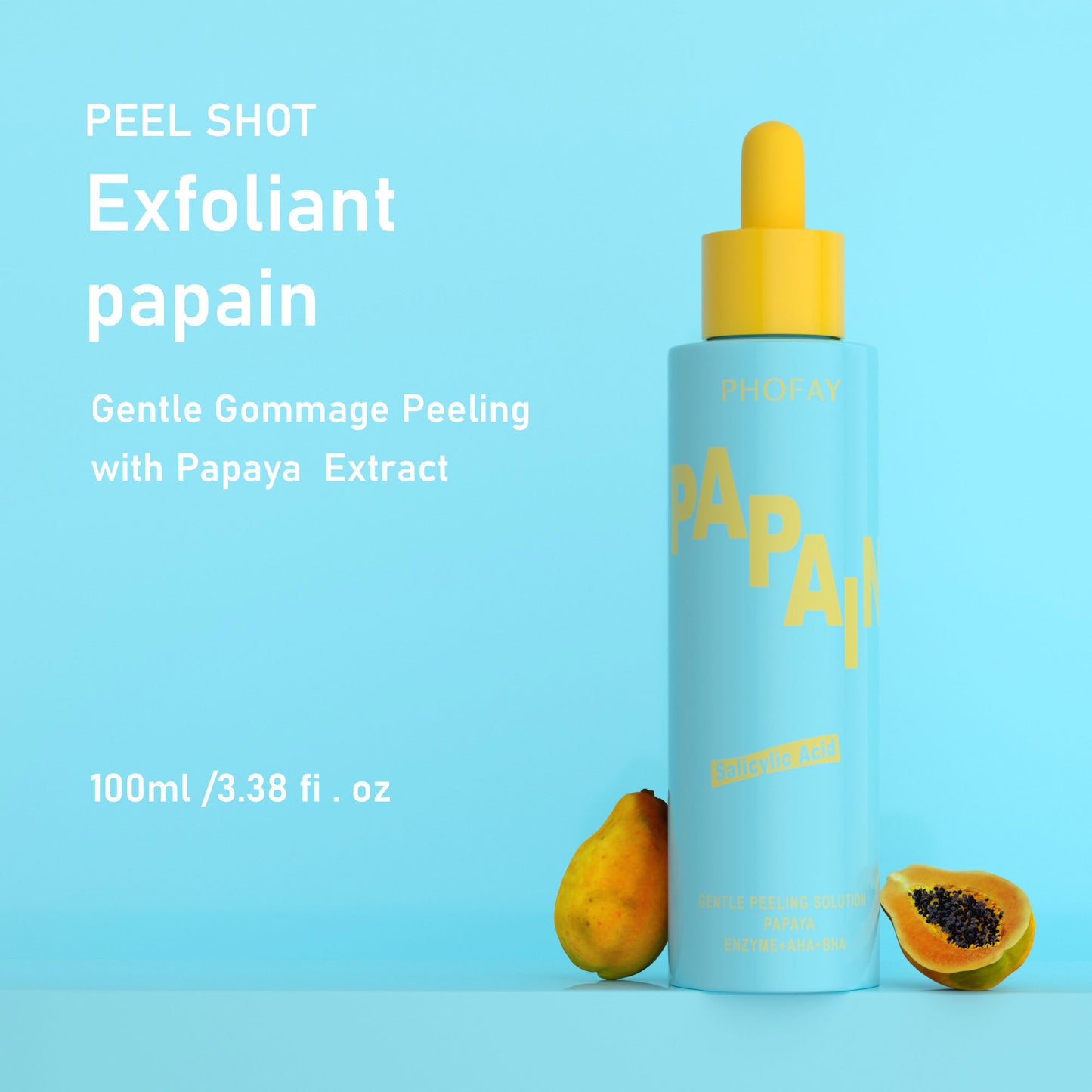 Pineapple Exfoliating facial cleanser